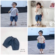 [Real photo] STUPID JEANS 1041 FOR GIRLS AND BOYS SIZE 80 TO 12O FOR CHILDREN 1 TO 5 YEARS OLDER
