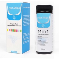 14IN1 PH Test Fish Tank Water Tropical Aquarium Pond Water Test Strips Kit