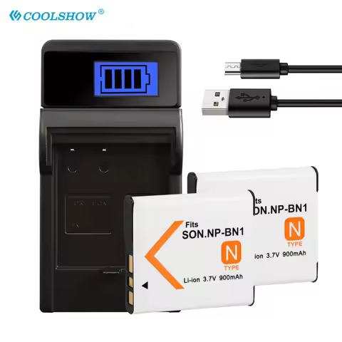 NP-BN1 NP BN1 Battery Charger for SONY DSC WX5 TX9 T99 TX7 TX5 W390 W380 W350 W320 W360 QX100 900mah
