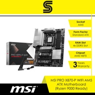 MSI PRO X870-P WiFi AM5 ATX Motherboard