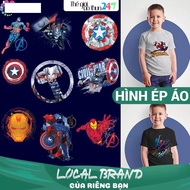 [Ironed, heat pressed image] Superman image for children SN2