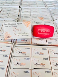 Skinshine မျက်နှာသစ်ဆပ်ပြာ Skin shine Soap  Skin shine အိန္ဒိယbrandစစ်စစ် ဝက်ခြံ တင်းတိတ်ပျောက် အသား