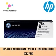 HP 78A Black Original LaserJet Toner Cartridge (CE278A)