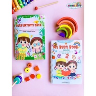 BUSY BOOK KANAK KANAK - Buku Aktiviti Saya (Malay)/My Busy Book (English)/Busy Book Jawi Saya