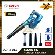 Bosch Cordless Blower Machine GBL 18V-120 Professional (Solo) Bosch Blower Air Blower Cordless Gun Mesin Blower Angin Dust Blower Hand Blower Cordless Leaf Blower (No Battery &amp; Charger)