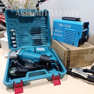 GARANSI RESMI (3 item) PAKET TUKANG LAS RYU Mesin Las Inverter MMA 120 IGBT 400 watt - MIKAYO Mesin