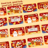 2026 New Year Wish Scratch Cards For Kids Cartoon Handwritten Scratch Off Game Diy Gift Prize M9o6