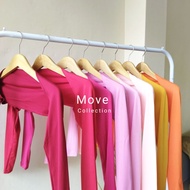 MC-Cuff Bolero Cuff Croptop Connected Hand socks