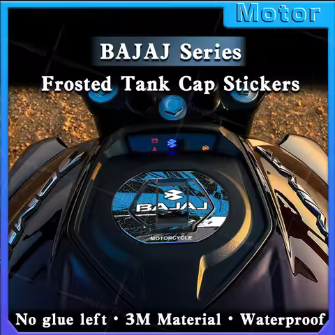 Frosted Motorcycle Fuel Tank Sticker Gas Cap Protector Decals For BAJAJ Pulsar RS 200 NS200 rs200 20