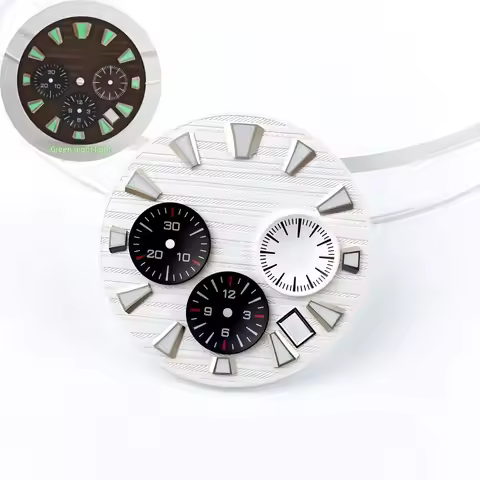 VK63 dial 32.5mm dial 44.5mm case NO logo dial GS case modification function watch accessories sapph