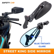 Side Mirror For Motorcycle Street King Anti-glare Universal For Honda Click 125i Accessories Yamaha 