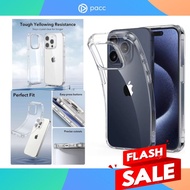 ESR Case iphone 15 Pro Max / 15 Pro / 15 Plus / 15 ESR Zero Clear Soft TPU Slim Casing