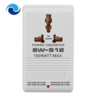 SW-S12 100W 110V/120V to 220V/240V Step-Up Down Voltage Transformer Converter Travel Dual Channel Power Converter