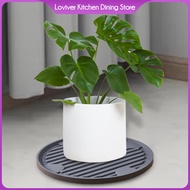 Loviver Rolling Plant Stand with Wheels Quiet Planter Trolley Tray Coaster Flower Pot Tray for Garden Potted Trees Deck Outdoor Home