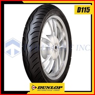 ♆ ◮ Dunlop Tires D115 80/80-14 43P Tubeless Motorcycle Tire