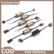 FCMY LED Canbus Decoder Car Headlights Error Free Resistor H1 H3 H4 H7 H9 H11 Adapter Warning Cancel