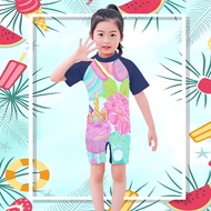 [Import] Children's Swimming Shirt diving Swim Suit 1-9 Years