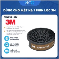 3M filter 100 organic vapor filters (paint vapors, plant protectors, disinfectants) for masks 1 3M f