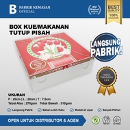 FACTORY PRICE Contents 500 (Per sheet Rp. 870,-) I Box Cake Rice Box Catering Celebration 20x20 I Fl