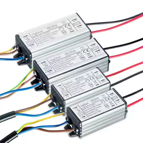 Led Driver For Leds DC Power Supply Waterproof 240-260mA Led 4-7W 8-12W 12-18W 18-24W Transformar 10