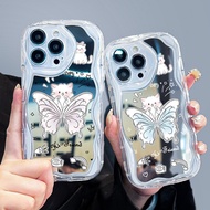 Casing HP For Realme C21Y Realme C25Y Case Casing Angel Butterfly Drop HP Softcase Silicone Cesing C