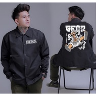 Brainly Coach jacket Apparel anime Luffy gear 5 men's women's jacket, latest contemporary youth dist