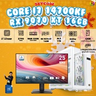 SETCOM + MONITOR BONMECOM2 ครบเซ็ตพร้อมจอ / CPU i7 14700KF / RX 9070 XT 16GB / Case เลือกแบบได้ครับ