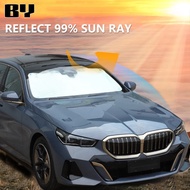 For BMW 5 Series G60 2024 Car Windshield Sunshade Reflective Sunshade Car Interior Protective Sunsha