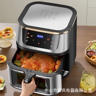 air fryer Air fryer for home use, large-capacity french fry machine, multifunctional electric fryer