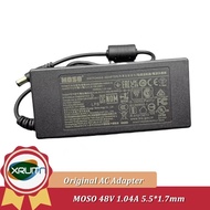 Original AC Adapter For Hikvision POE Power Supply MOSO 48V 1.04A Charger MS-Z1040R480-048G0-Q MSA-Z