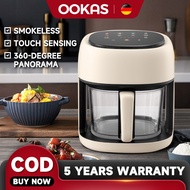 OOKAS  7L 9L mechanical type Household Smokeless Fully Automatic large capacity digital touch air fr