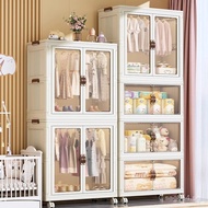 Small Wardrobe Factory Baby Multi-layer Storage Cabinet Children's No-Installation Storage Snack War