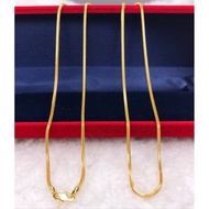 RANTAI LEHER PANDORA PADU EMAS 916