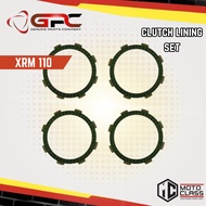 GPC CLUTCH LINING XRM 110 4PCS