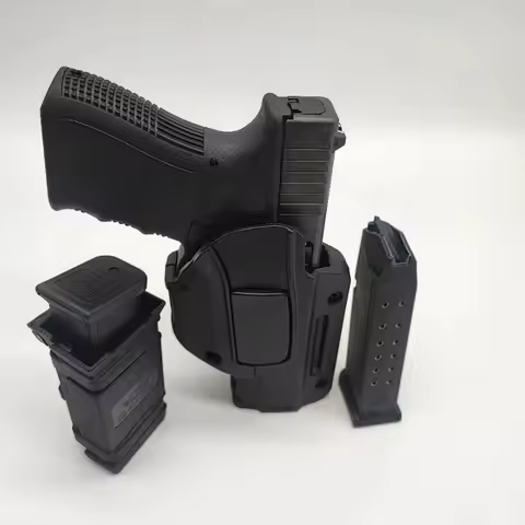 360 ° Adjustable Belt Loop G19 Holster for Glock 19 Glock 23 Glock 32 Gen 1-5 and Universal Magazine