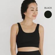 Officially Rise x Patricia Stephanie | Black Sport Bra Padding size 10