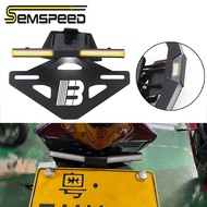 【SEMSPEED】For Aprilia RS660 Motorcycle Rear License Plate Fender Signal LED Light Tail Tidy Holder