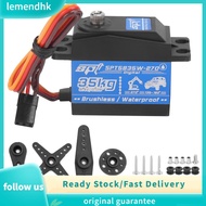 Lemendhk 35KG RC Waterproof Brushless Motor Gear Servo Replacement For 1/8 1/10 Car WT