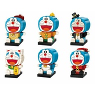 KEEPPLEY Doraemon Block Figurine Toy