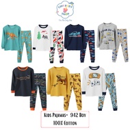 Imported Kids Pajamas 100% Cotton Children's Pajamas - H942 Boy
