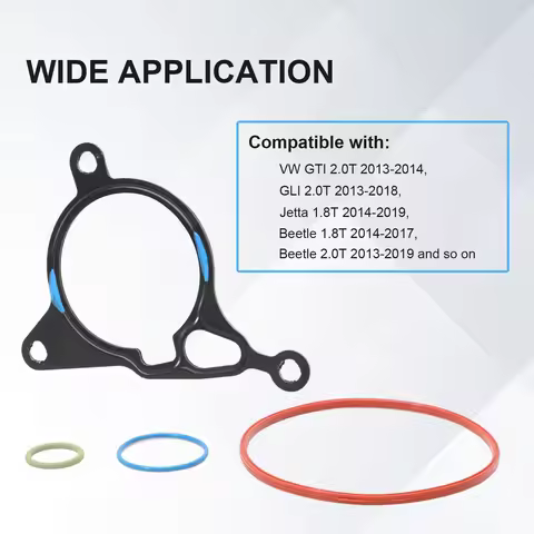 Car Vacuum Pump Reseal Rebuild Kit For VW & Aud A3 A4 A5 A6 Q5 Q7 1.8T 2.0T TSI/TFSI 06J145100P 06J1