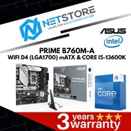 PWP ASUS PRIME B760M-A WIFI D4 mATX & INTEL CORE I5-13600K PROCESSOR