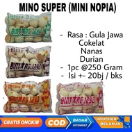 Jual Nopia Mini Mino Rasa Cokelat - Durian - Gula Jawa - Nanas
