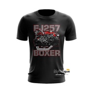 MyUnique EJ257 BOXER Custom Print T-shirt (Black)