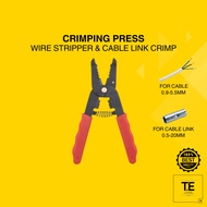 WIRE STRIPPER | CABLE LINK CRIMP | 0.5MM | 0.9MM | 5.5 MM | 20MM | CRIMPING TOOL