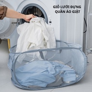 Foldable dirty laundry basket, Mesh laundry basket laundry basket laundry bag laundry hamper