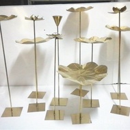 Wholesale Lotus Lotus Leaf Lotus Metal Stainless Steel Landscape Small Sculpture Crafts Ornaments Cr