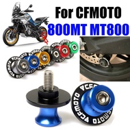 Motorcycle Accessories Swingarm Spools Slider Rear Swing Arm Stand Screws For CFMOTO CF 800MT MT800 