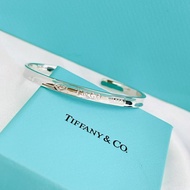 經典Tiffany 1837 純銀手鐲窄版  最佳新年禮物 情人節禮物
