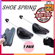(1 pair) Shoe Plastic Holder Spring Shoe Tree Shoe Hold Support Spring Rod Sneaker Tree With Spring